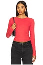 view 1 of 4 x We The Free Nova Tee In Rococco Red in Rococco Red