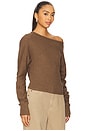 view 2 of 4 Jess Long Sleeve in Coco Brown Heather