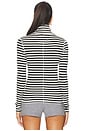 view 3 of 4 x We The Free Good Good Turtle Stripe Top In Black Combo in Black Combo