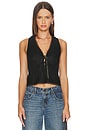 view 1 of 4 Jaida Vest Top in Black