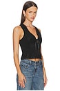 view 2 of 4 Jaida Vest Top in Black