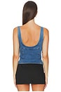 view 4 of 5 Not My Fault Corset in Denim Baby Blue