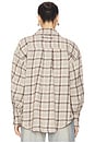 view 3 of 4 x We The Free Ashley Plaid Shirt In Ivory Combo in Ivory Combo