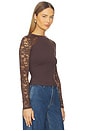 view 2 of 4 x Intimately FP No Excuses Long Sleeve In Hot Fudge in Hot Fudge