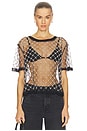 view 1 of 5 Loir Embellished Knit Top in Black