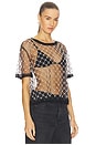 view 2 of 5 Loir Embellished Knit Top in Black