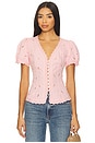view 1 of 4 x REVOLVE Belle Eyelet Blouse in Pink