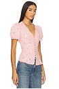 view 2 of 4 x REVOLVE Belle Eyelet Blouse in Pink