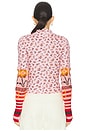 view 3 of 4 x We The Free Bold Bowery Cuff Top In Cherry Blossom Combo in Cherry Blossom Combo