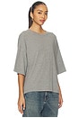 view 2 of 4 x We The Free Perfect Oversized Tee In Heather Grey in Heather Grey