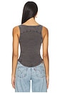 view 3 of 4 x We The Free Jamie Buckle Tank In Black in Black