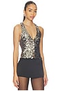view 2 of 5 x REVOLVE Faye Shine Vest in Gunmetal