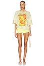 view 4 of 4 x We The Free In Spring Tee in Lemon Water Combo