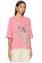 view 2 of 4 x We The Free In Spring Tee in Pink Poppy Combo