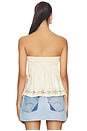 view 3 of 5 Doily Days Tube Top in Cream Combo
