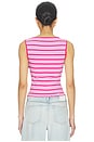 view 3 of 4 Tilly Striped Vest in Orchid Combo