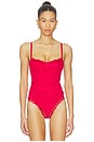 view 2 of 5 x REVOLVE Hard Launch Corset Bodysuit in Red
