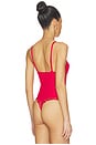 view 4 of 5 x REVOLVE Hard Launch Corset Bodysuit in Red