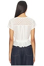 view 3 of 4 TOP BORDADO FREE PEOPLE GLIMMER in Clean Ivory