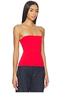 view 2 of 4 The Carrie Tube Top in Fp High Risk Red