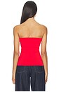 view 3 of 4 The Carrie Tube Top in Fp High Risk Red