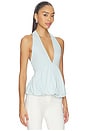 view 2 of 4 x Free-est Paige Top In Starlight Blue in Starlight Blue