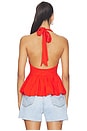 view 3 of 4 x Free-est Paige Top In Tangerine Tango in Tangerine Tango