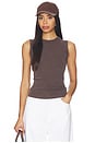view 1 of 4 CAMISETA TIRANTES FREE PEOPLE MURPHY in Chocolatier