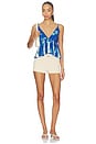 view 4 of 4 Tillie Top in Blue Combo