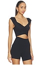 view 2 of 4 x FP Movement Breathe Deeper Cami Top in Black
