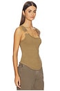 view 2 of 4 x We The Free Jamie Buckle Tank in Beehive