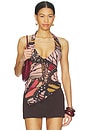 view 1 of 5 Butterfly Effect Halter in Terra Cotta