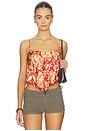 view 1 of 4 Might Be Something Cami in Red Claret