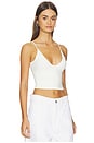 view 2 of 4 CAMISETA DE TIRANTES FINOS FREE PEOPLE ROUND TWO in Clean Ivory