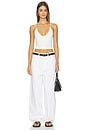 view 4 of 4 CAMISETA DE TIRANTES FINOS FREE PEOPLE ROUND TWO in Clean Ivory