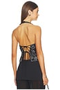 view 4 of 6 Kenzie Studded Halter in Black