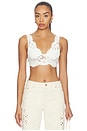 view 1 of 4 x Intimately FP Petal Party Plunge Bralette in Clean Ivory