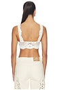 view 3 of 4 x Intimately FP Petal Party Plunge Bralette in Clean Ivory