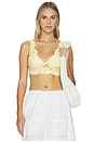 view 1 of 4 x Intimately FP Petal Party Plunge Bralette in Vanilla Custard