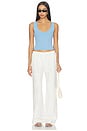 view 4 of 4 CAMISETA DE TIRANTES FREE PEOPLE CLEAN LINES in Blissful Blue