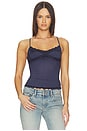 view 1 of 5 X Intimately Mix & Match Cami in Navy Dot