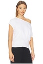 view 2 of 5 CAMISETA PEGGY in Clean Ivory