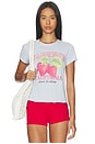 view 1 of 4 Nova Tee Graphic in Strawberry Combo