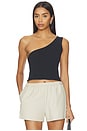 view 1 of 4 CAMISOLA SO SOFT ASYM in Black