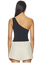 view 3 of 4 CAMISOLA SO SOFT ASYM in Black