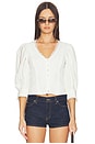 view 1 of 4 BLOUSE EN DENTELLE SUMMER in Ivory