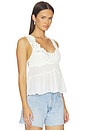view 2 of 5 x REVOLVE Petal Party Shapeless Cami in Clean Ivory