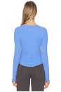 view 3 of 4 CAMISETA EASY DOES IT in Azure Blue