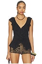 view 1 of 4 Blythe Vest Top in Black