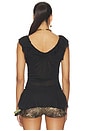 view 3 of 4 Blythe Vest Top in Black